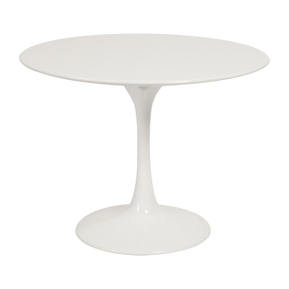 Журнальный столик круглый белый 60 см Eero Saarinen Style Tulip Table