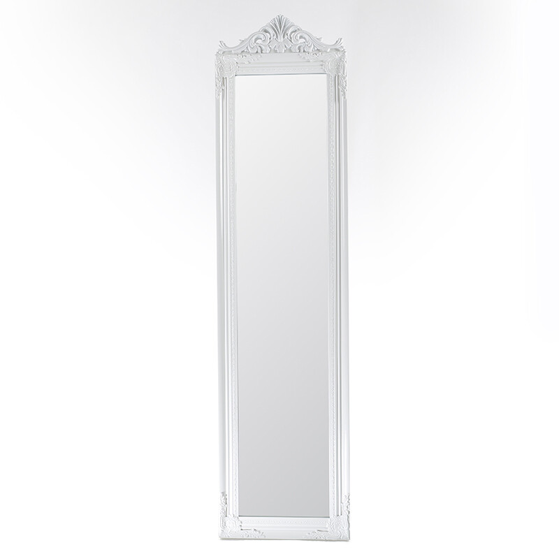 Зеркало напольное белое 162х40 см