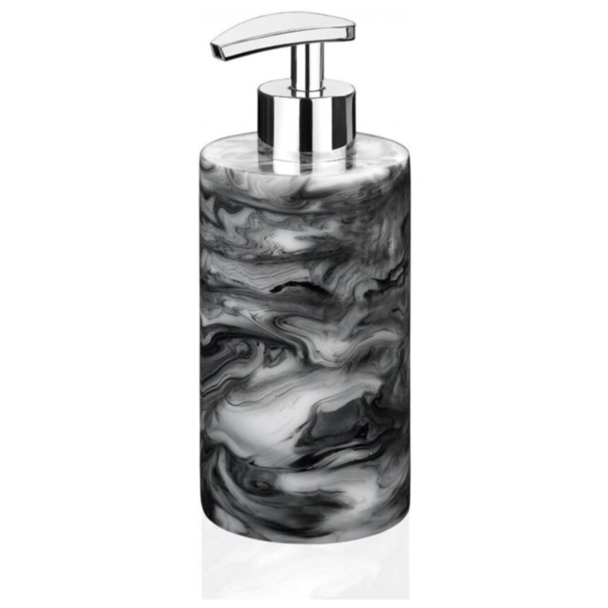 Диспенсер для жидкого мыла smoked marble серый BA17094