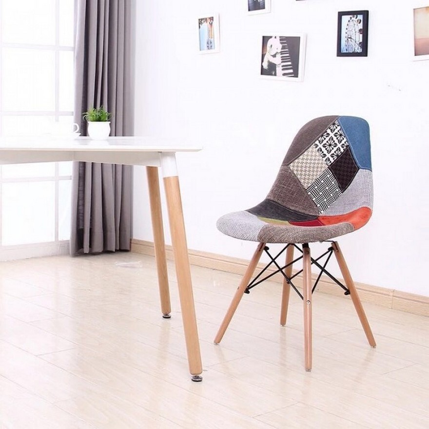 Стул patchwork eames style