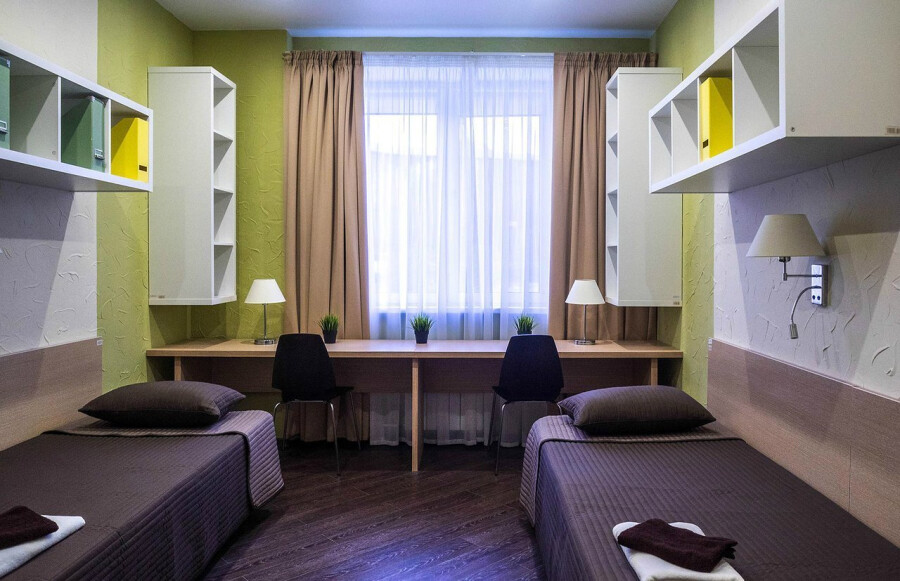Создаем интерьер комнаты общежития для одного или двух студентов - мебельный центр SBS