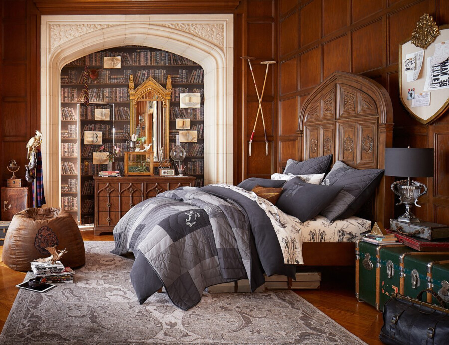 Оформление комнаты в стиле Гарри Поттера своими руками: декор, украшение и дизайн