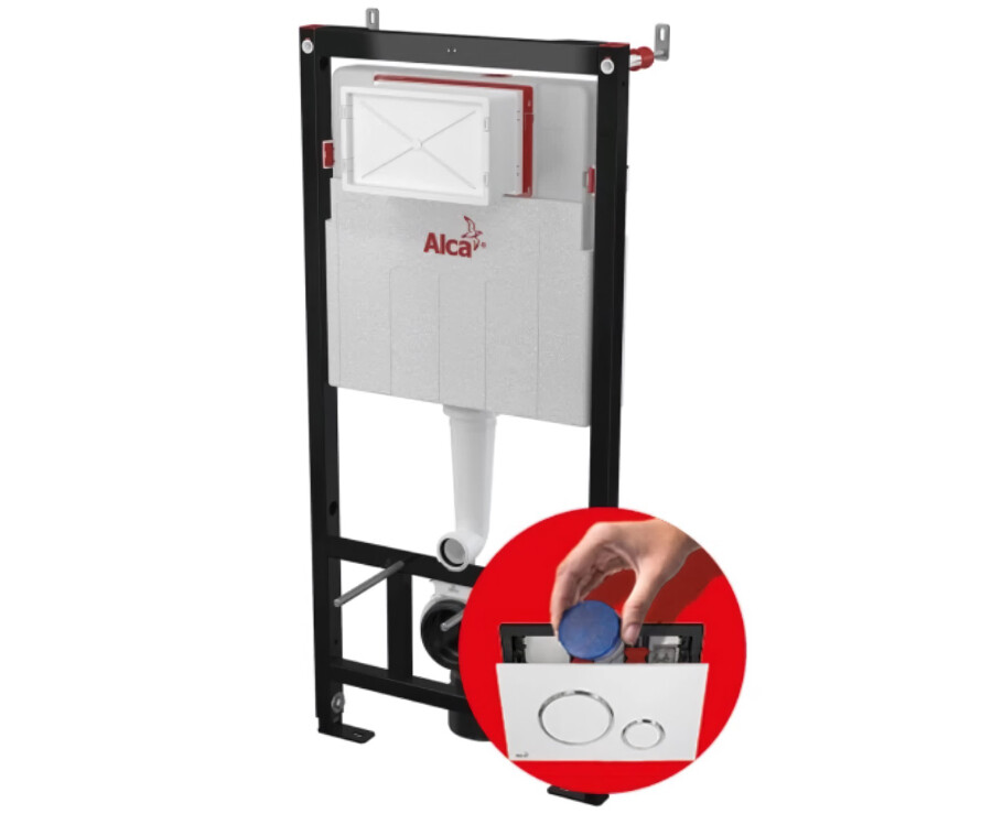 Инсталляция Alcaplast из каталога dg-home.ru