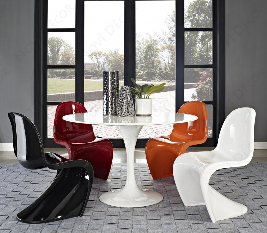 Дизайнерские пластиковые стулья в интерьере: как выбрать, где поставить .