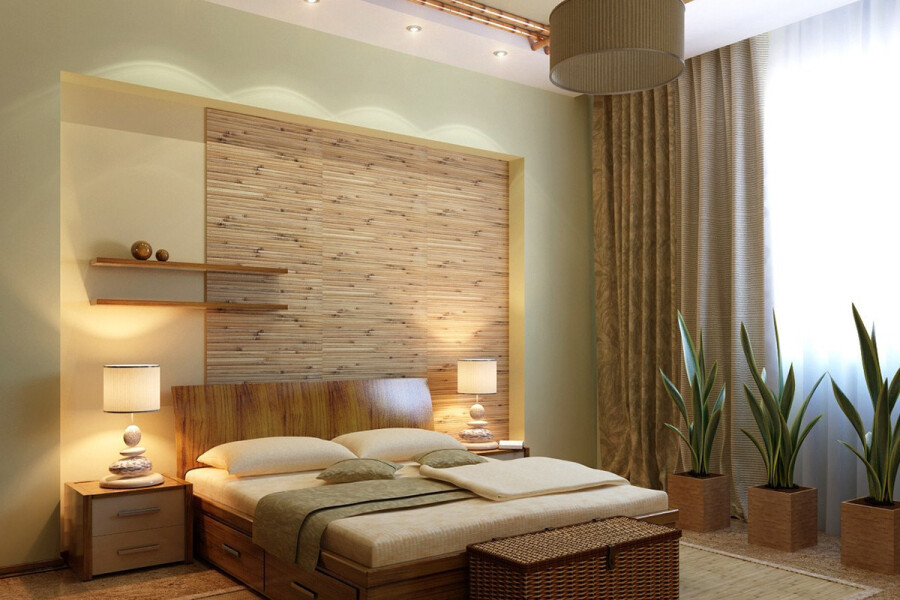 Дизайнерское решение: бамбуковые обои в современном интерьере — INMYROOM