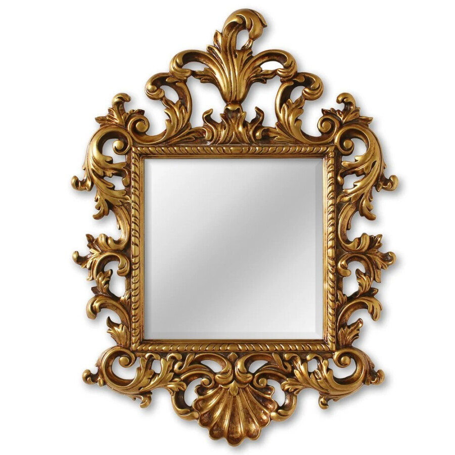 Настенное резное зеркало «Романо»