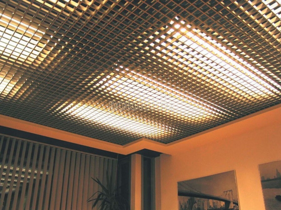 Подвесной потолок грильято