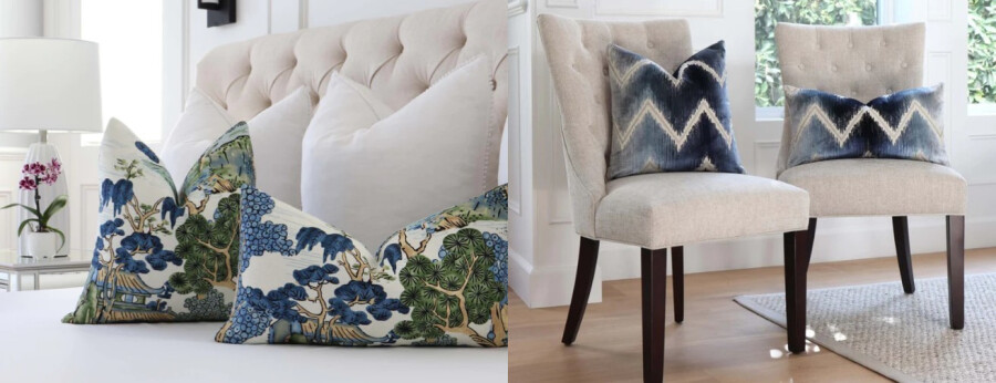 Украшение интерьера декоративными подушками: 20 вдохновляющих фото