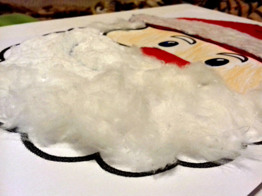 Как сделать Деда Мороза своими руками из ватных дисков