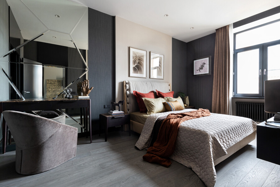 Decor in the bedroom