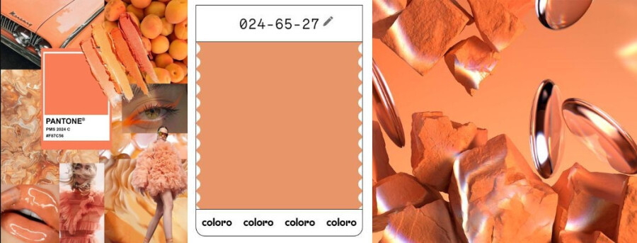 Apricot Crush от PANTONE и Coloro