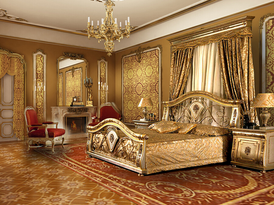 Золотой интерьер – золотые оттенки и их сочетания в дизайне интерьера