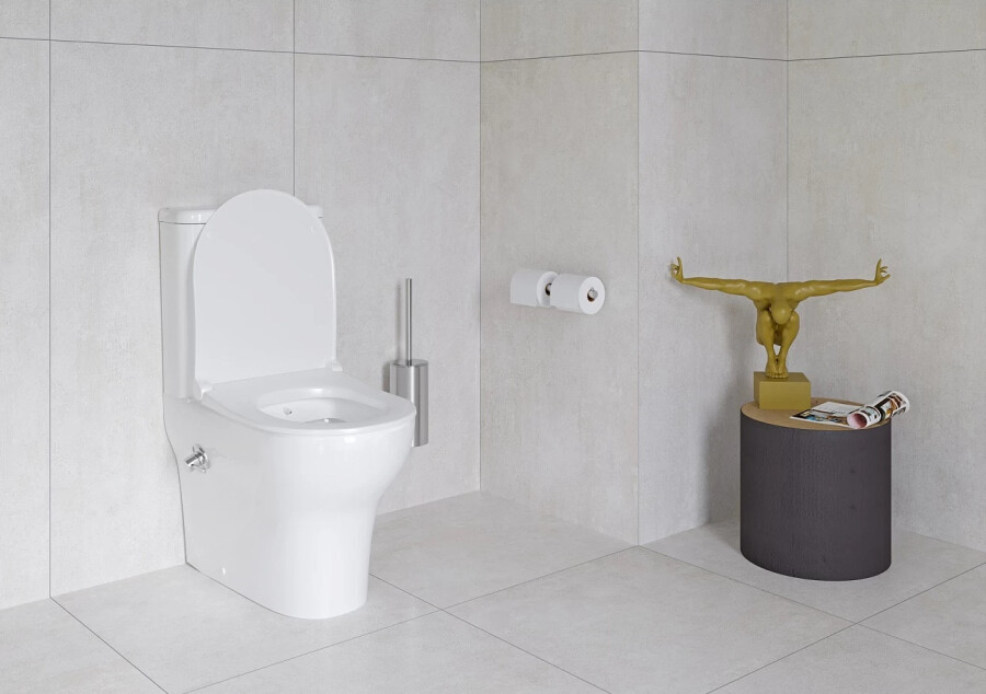 Унитаз с биде Vitra Zentrum Back to Wall