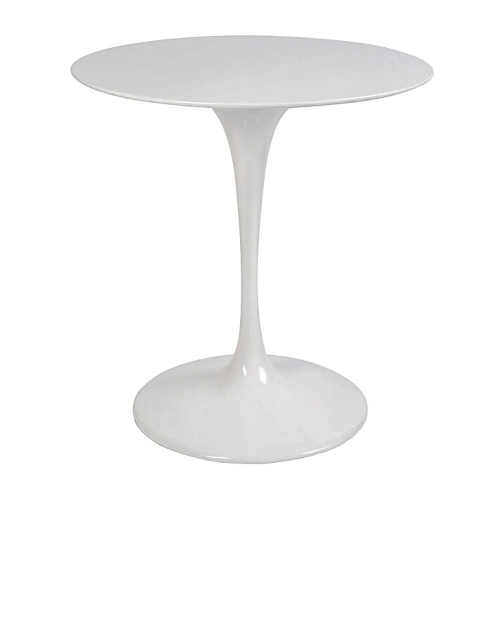 Обеденный стол круглый белый Eero Saarinen Style Tulip Table