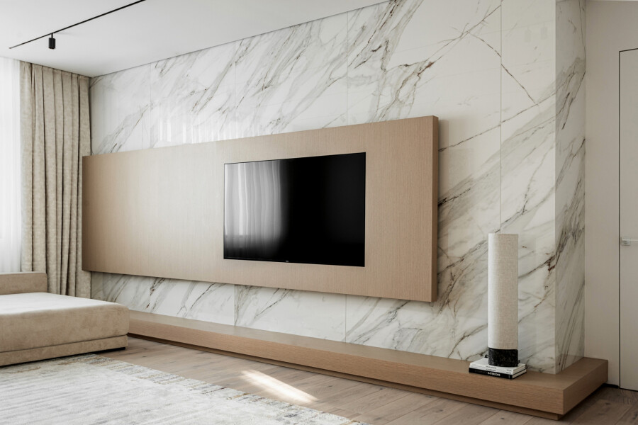 TV zone in the living room