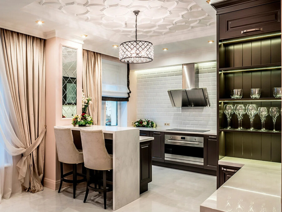 Кухня без газовой плиты