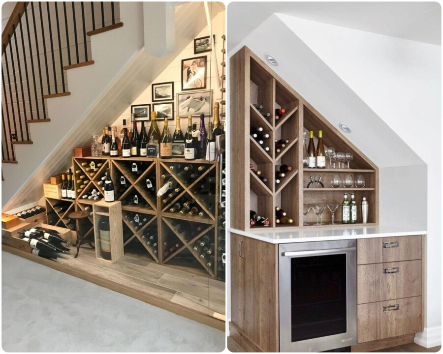 Место под лестницей — как уютно, функционально и красиво оформить пространство под ступеньками в доме или квартире