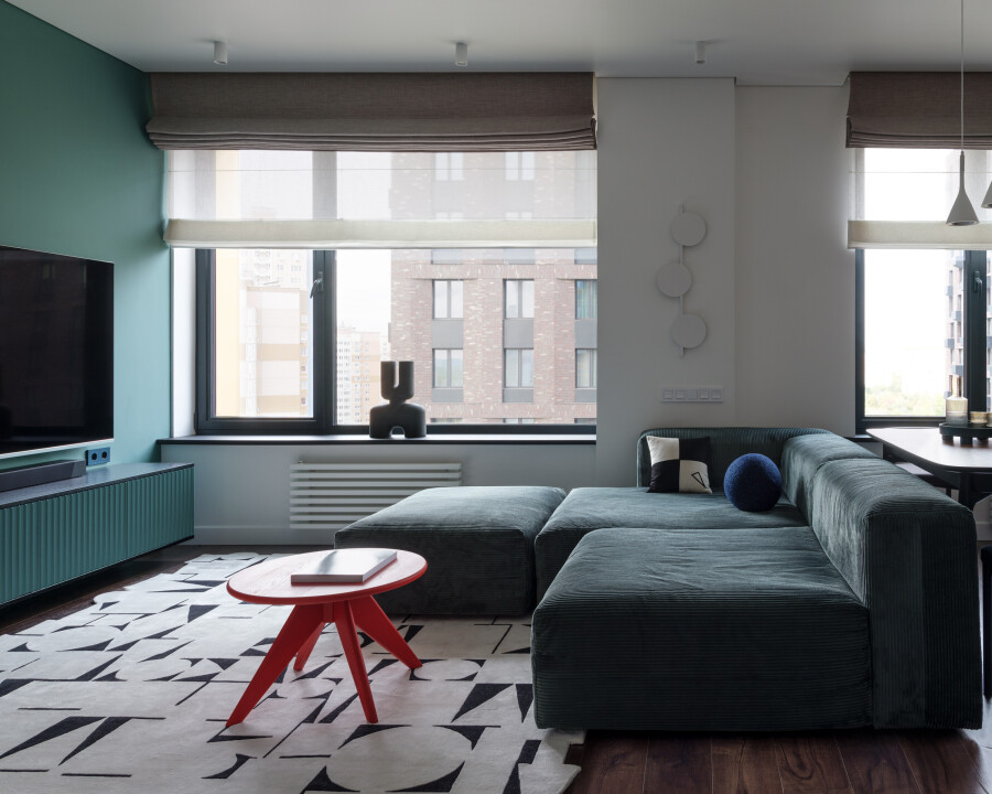 General view of the living room