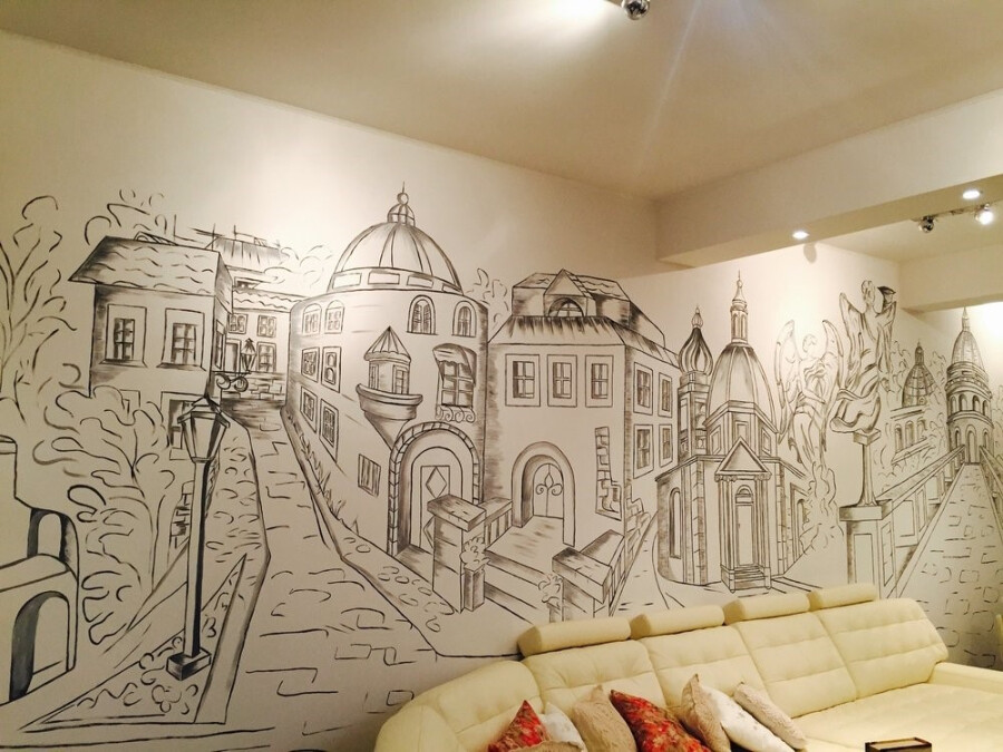 Художественная роспись стен в Москве - профессионалы