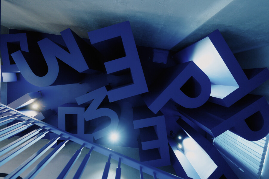 Volumetric letters