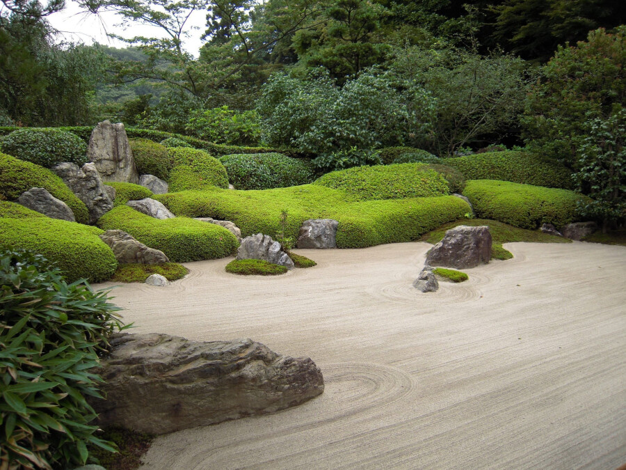 Каменный сад в ландшафтном дизайне – воплощение культуры Востока