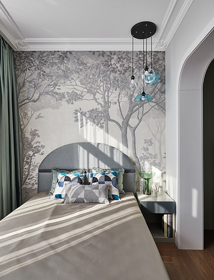 Скандинавский стиль в интерьере спальни | Сканди дизайн спален: фото
