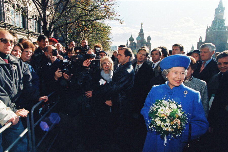 Елизавета II в Москве фото 9