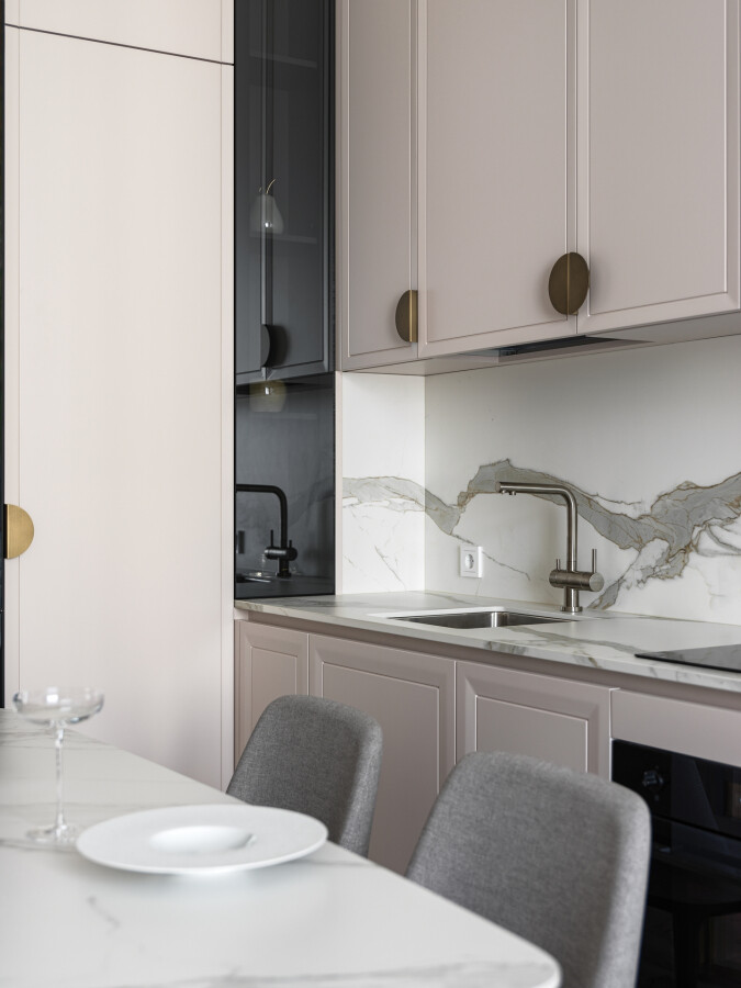 Brass kitchens of the kitchen
