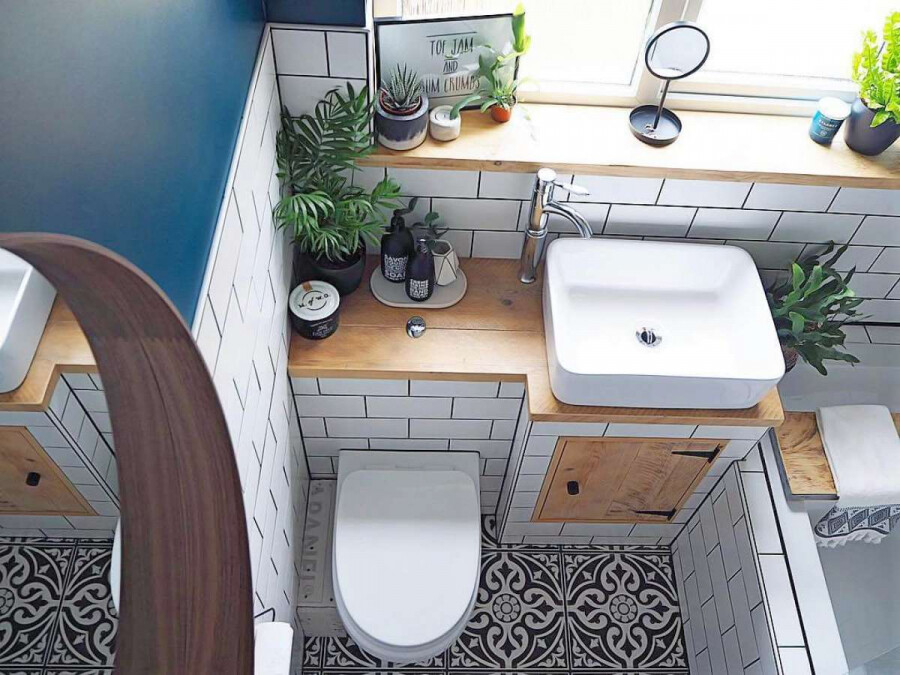 Декор ванной комнаты – современные идеи хранения полотенец