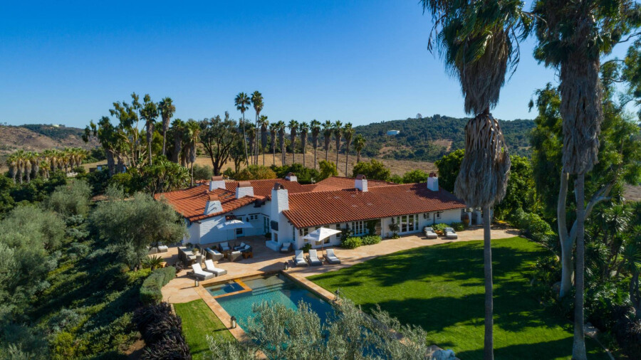 Ranch Sandra Bullock in the south of California 
