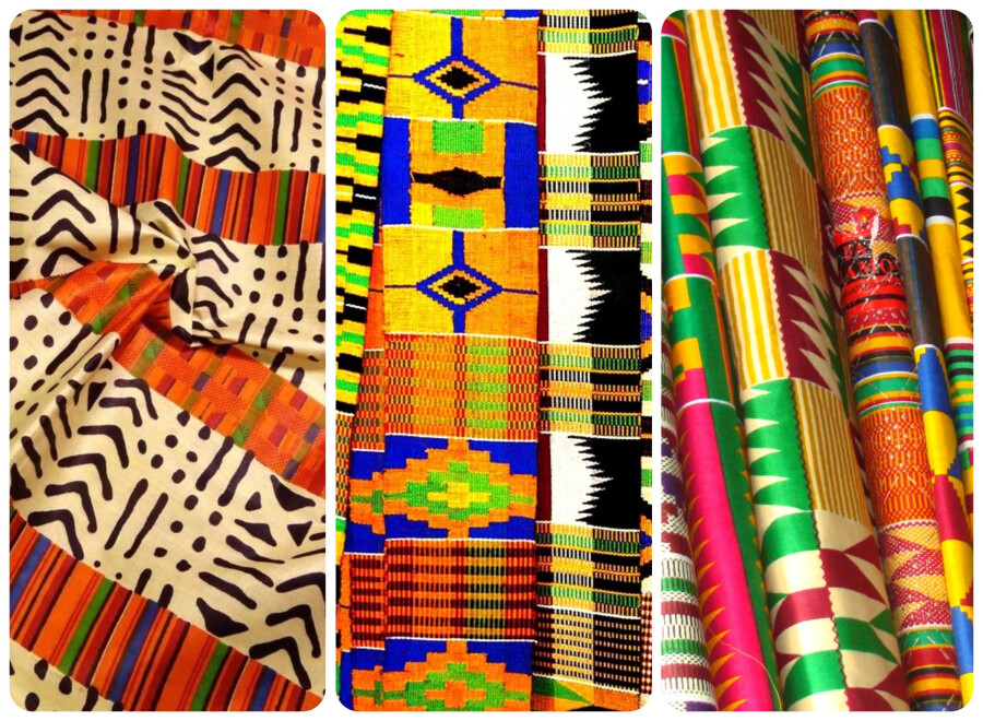 Kente cloth — ткань, сплетенная из полосок шелка или хлопка