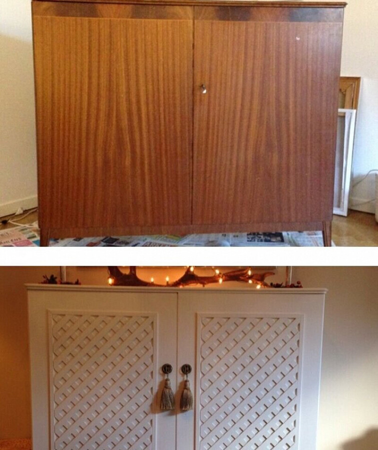 Реставрация старого шкафа: ремонт и декорирование
