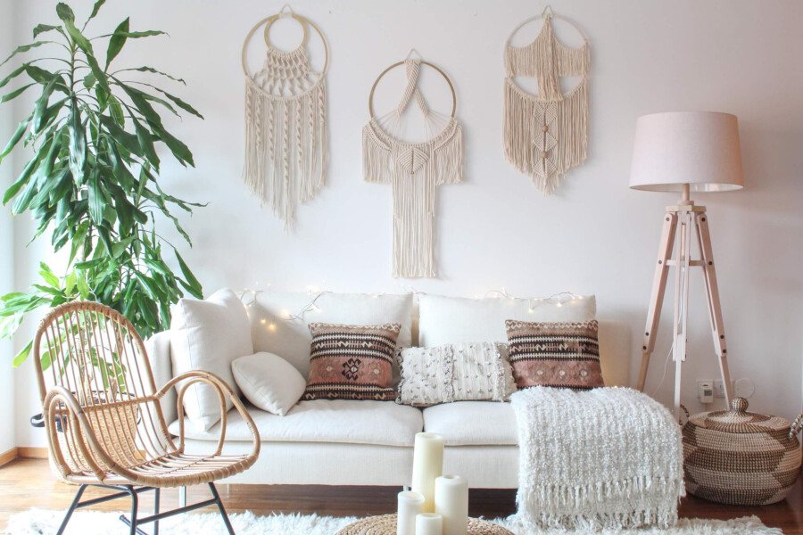 Rattan decor