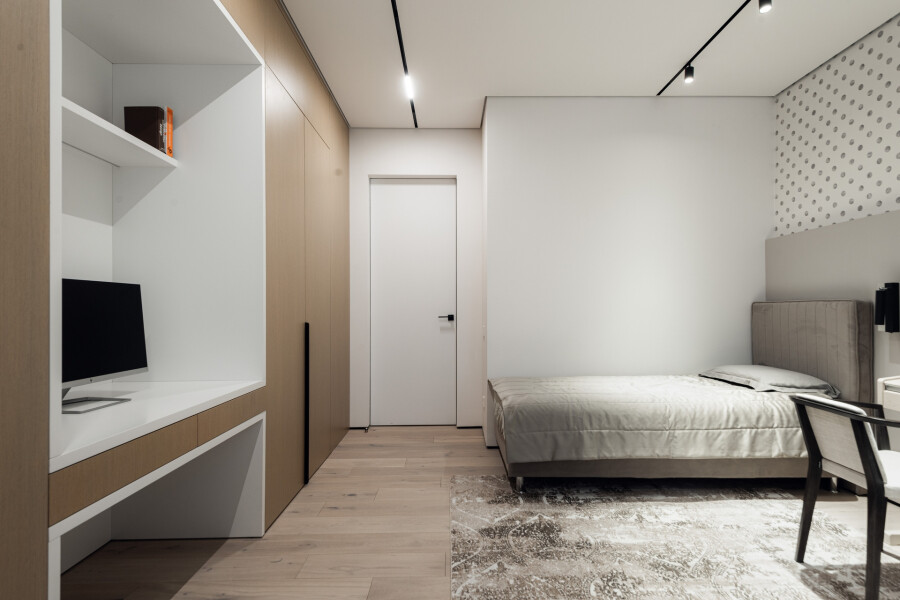 Minimalistic bedroom