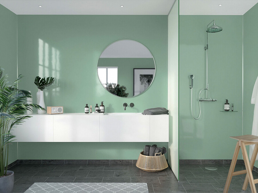 Чем можно покрасить стены в ванной комнате. Технология покраски стены в ванне, советы специалистов