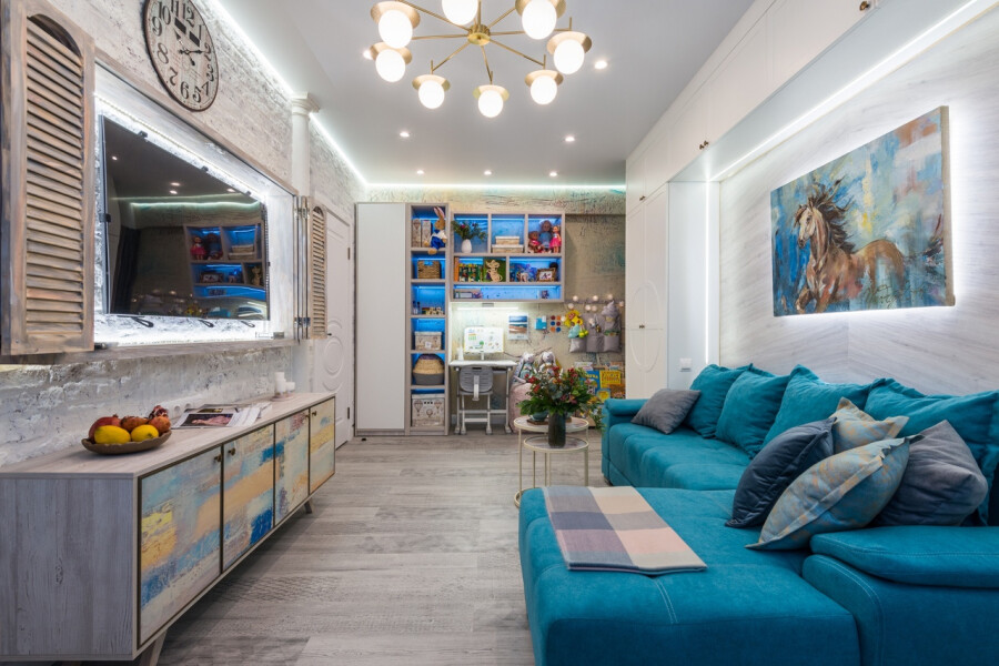 Decorative accents in the interior