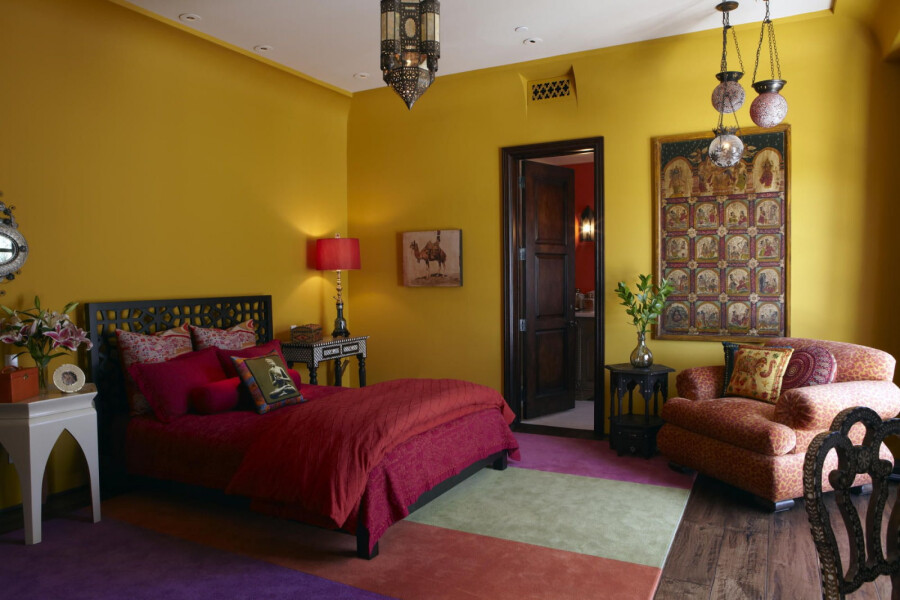 С чем сочетается горчичный цвет в интерьере и какие оттенки выбрать взависимости от стиля и назначения комнат