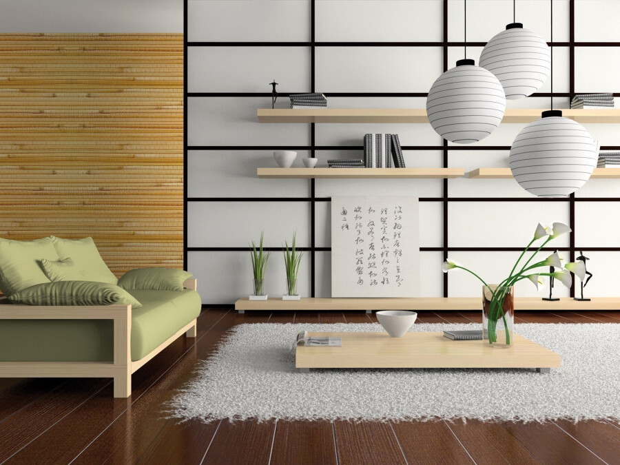 Простая и аккуратная мебель из бамбука своими руками