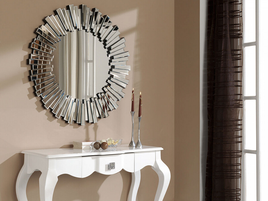 Дизайн из зазеркалья — Маленькие и большие Зеркала в интерьере квартиры (290+ Фото)