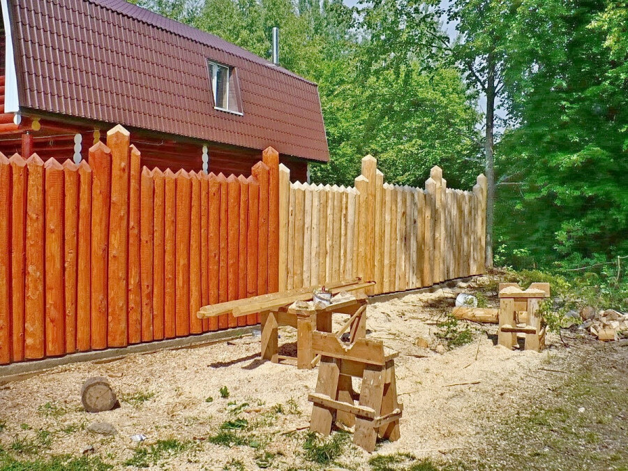 Резной забор из дерева своими руками (76 фото)
