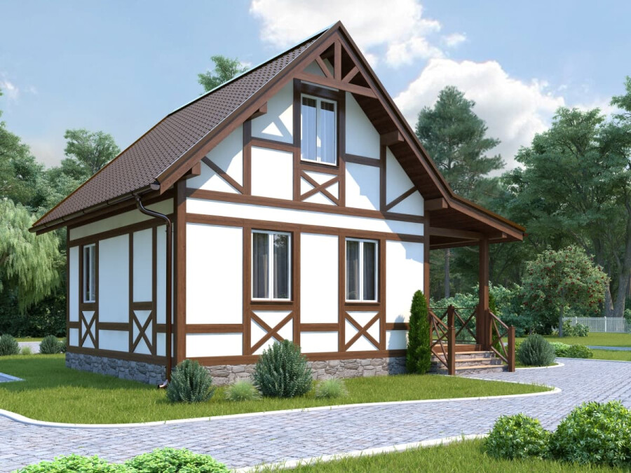Проекты домов в немецком стиле