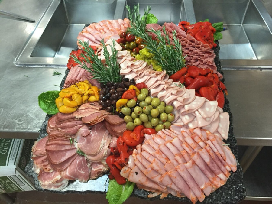 Мясное плато на свадьбу