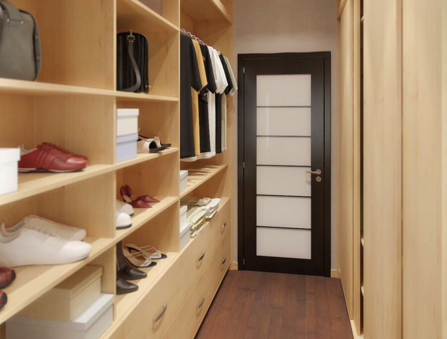Дизайн гардеробной комнаты (60 фото): как сделать и чем заполнить