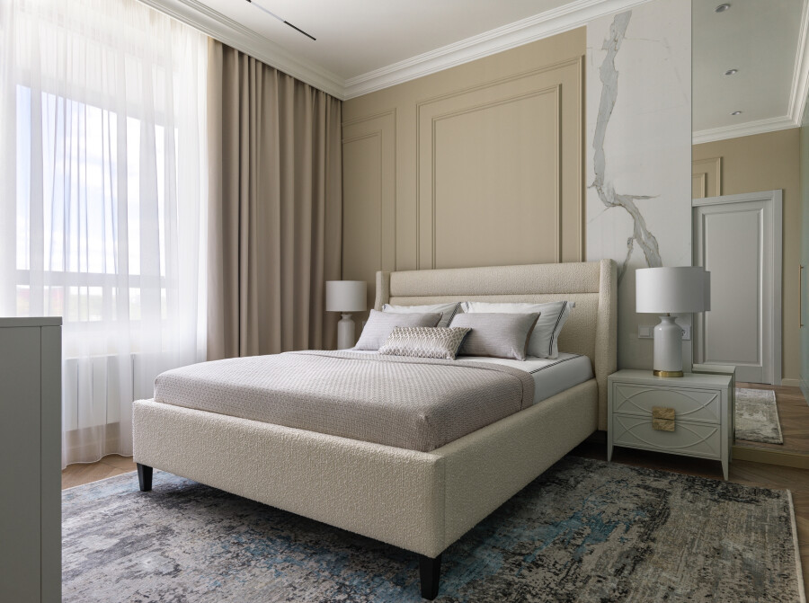 Beige -tone bedroom