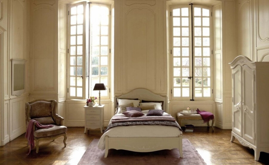 Французский интерьер спальни