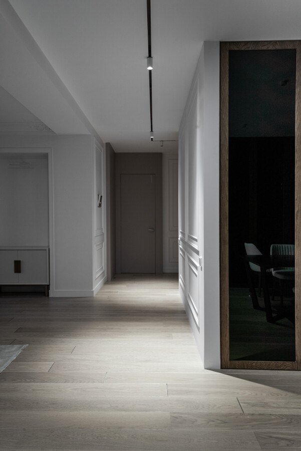 The corridor is in the apartment