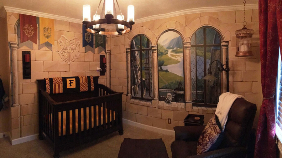 Детская комната в стиле гарри поттера своими руками