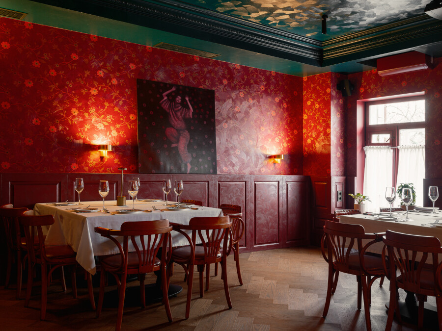 VIP room of the restaurant
