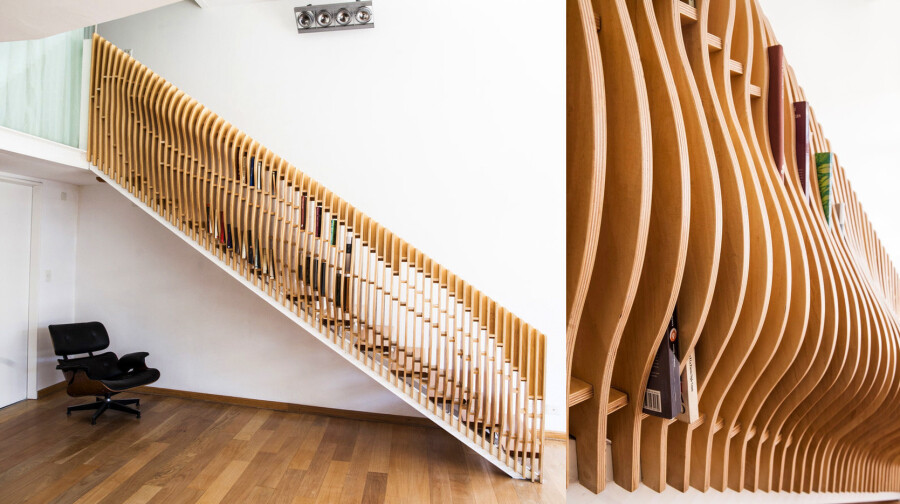 Деревянная лестница в доме: 20 фото-идей