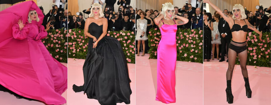 Леди Гага и ее четыре образа на Met Gala фото 4